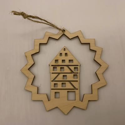 Anhänger Fachwerkhaus