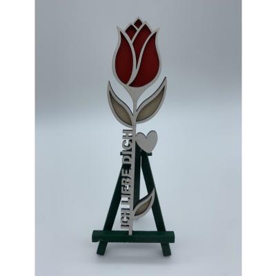 Dekoblume Ich Liebe Dich