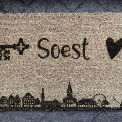 Fußmatte Soester Skyline
