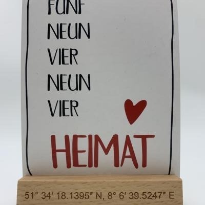 Soester Kartenhalter vorne