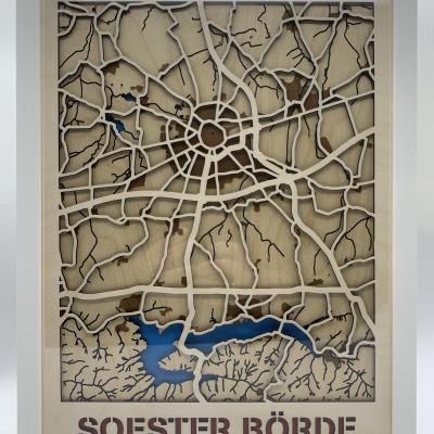 Stadtplan Soester Borde